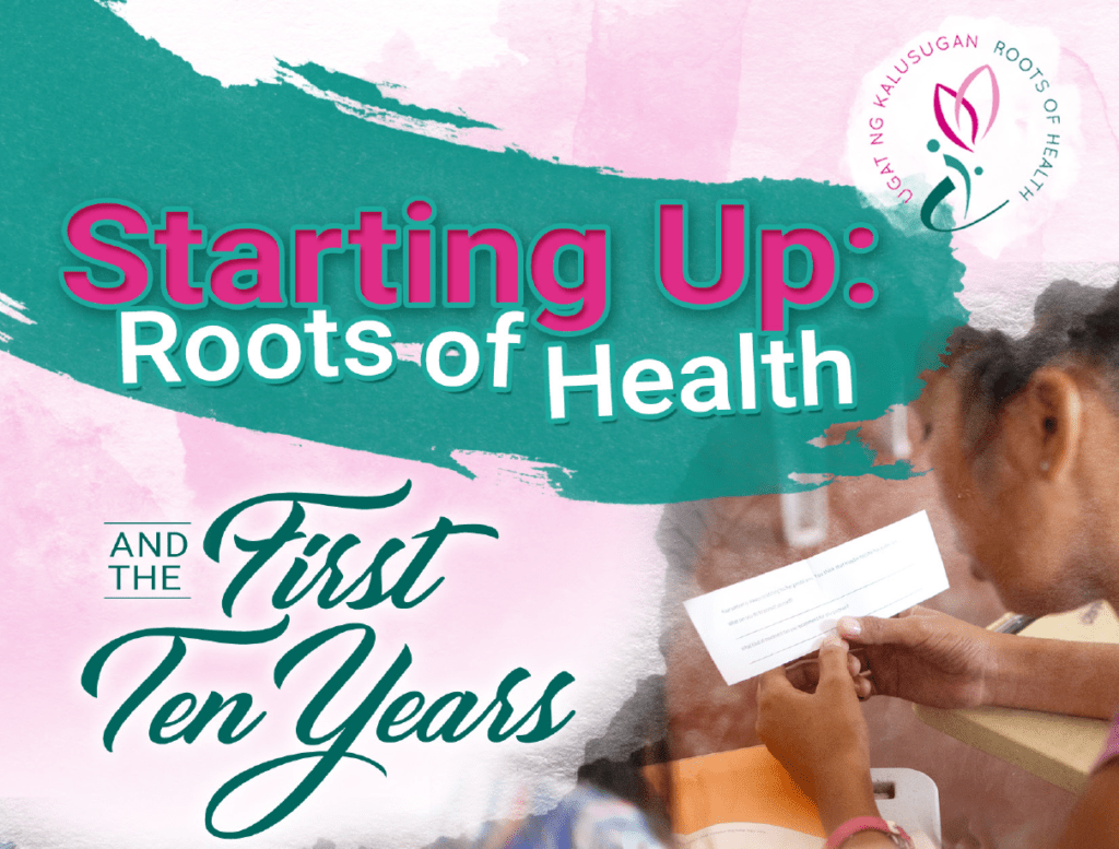 “Starting Up: Roots of Health and the First 10 Years”