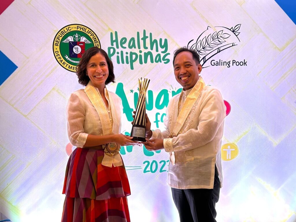 Roots of Health Wins Department of Health Silver Award