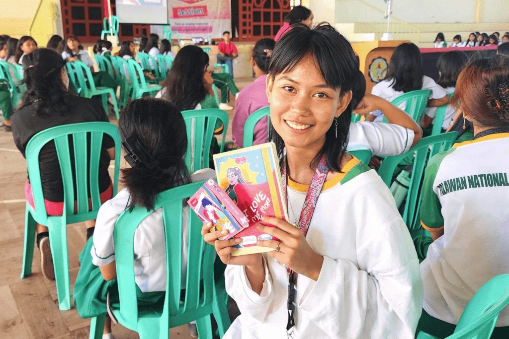 Palawan teens learn about love, sex, healthy relationships one menstrual pad at a time